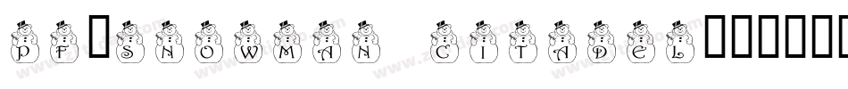 pf_snowman citadel字体转换